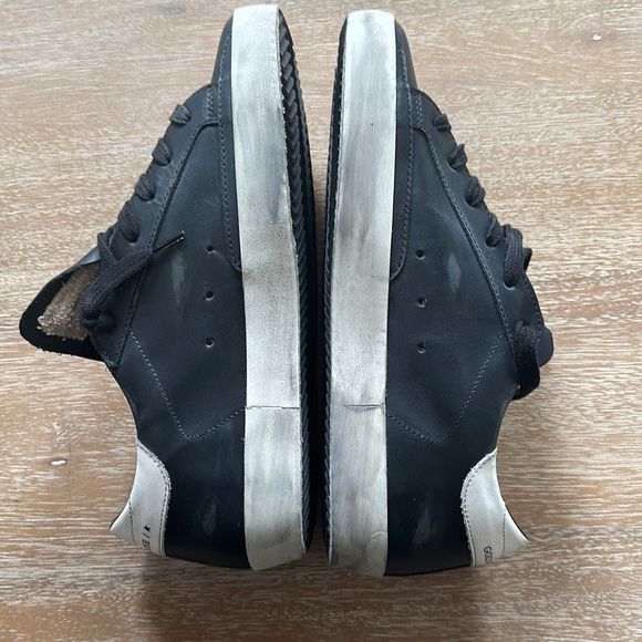 Golden Goose Super-Star Classic Black Size 38 Made in Italy NIB - Picture 6 of 11